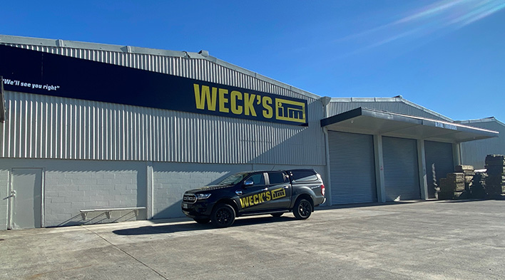 weck's itm pukekohe wahourse and vehicle